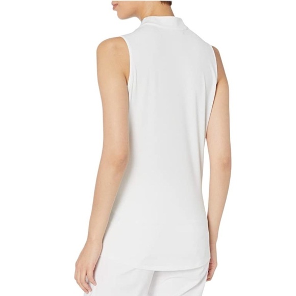 Adidas Women's Aeroready Gradient Sleeveless Acid Mint Polo - Picture 2 of 5